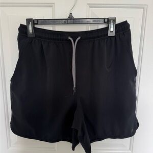 Black Men’s Rhoback Athletic Shorts